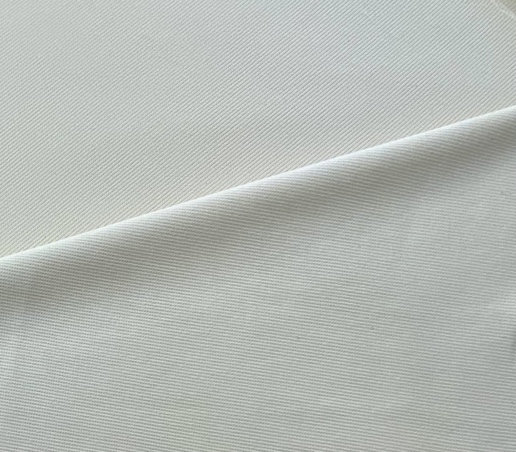 CANALÉ 2X2 (1,20m / 445gm2) 4% ELASTÀ - Organic Turkey BLANC TINTAT