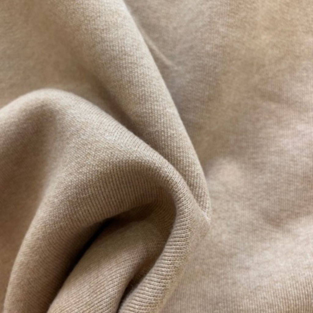 BRUSHED FLEECE  (2.10m / 315gsm)_OCCRegenerative® Brazil_BROWN