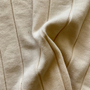 TRICOT KNIT RIB 20X4 (1.00m / 220gsm)_Organic Turkey_ECRU