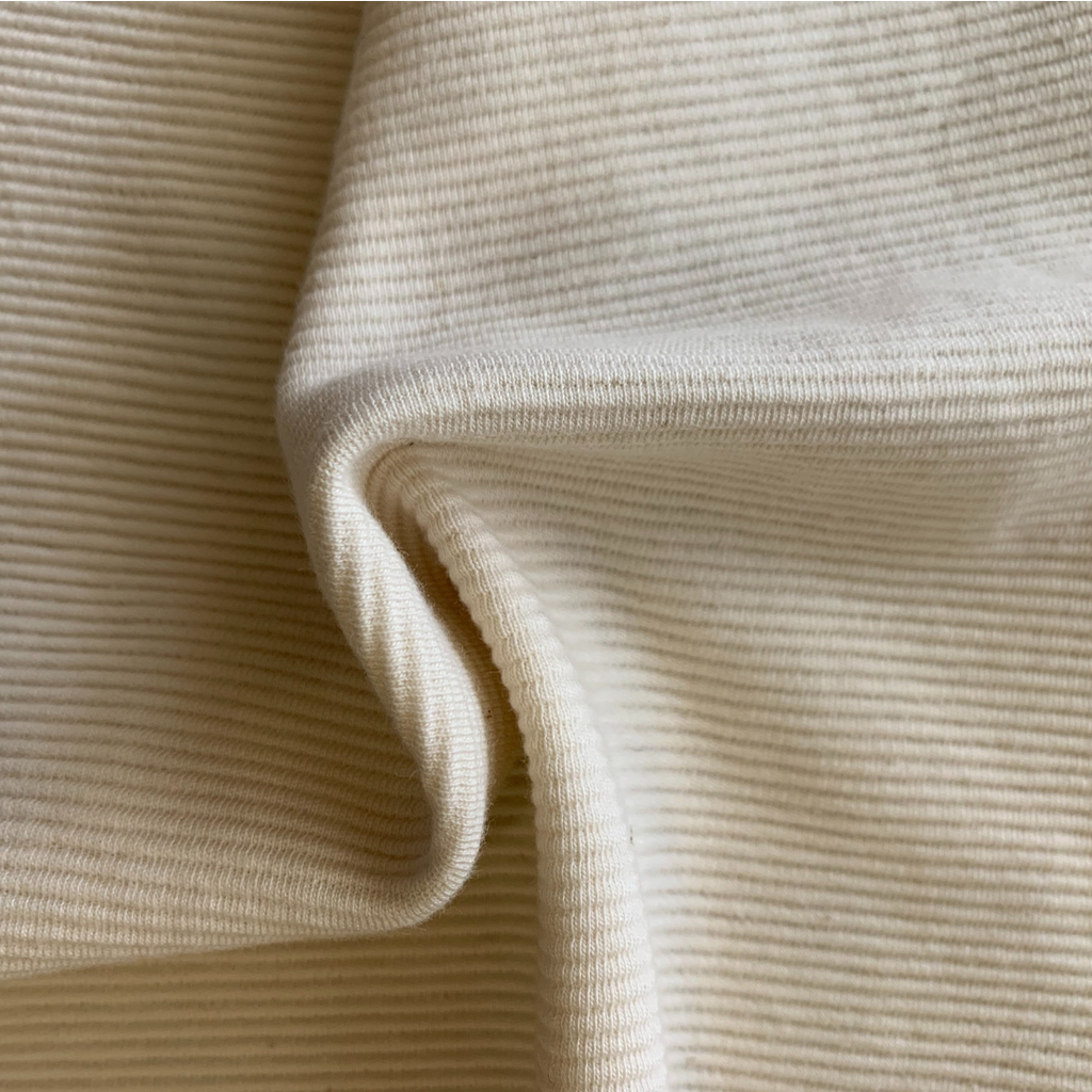 OTTOMAN RIB  (1.60m / 460gsm)_Organic Turkey_ECRU