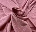 SINGLE JERSEY  (1.60m / 160gsm)_OCCRegenerative® Turkey_PINK SPECKLED