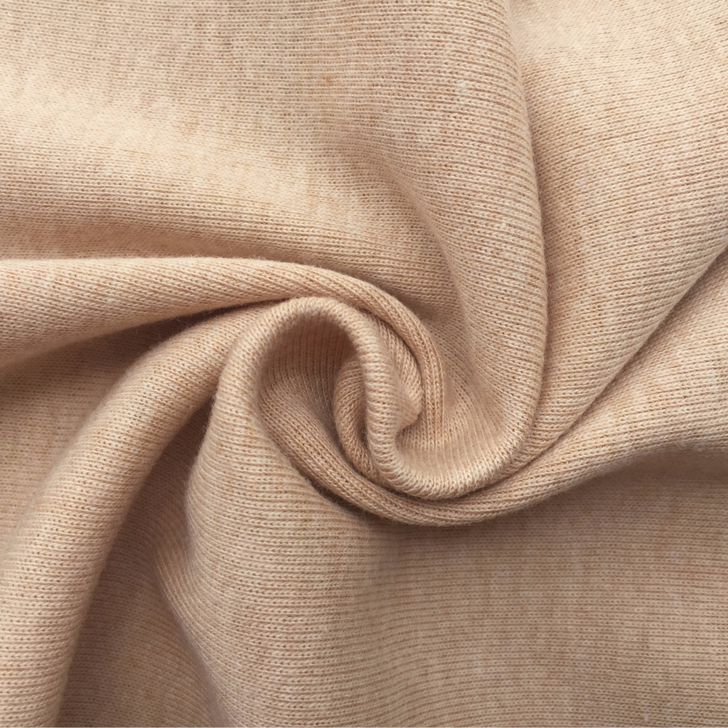 RIB JERSEY 1X1  (1.60m / 200gsm)_OCCRegenerative® Brazil_LIGHT BROWN