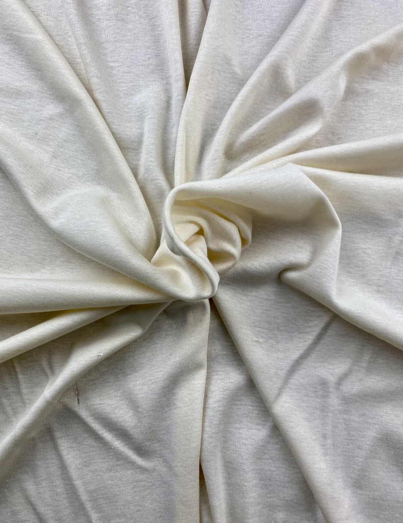 [BEG-K8002-EC] RIB JERSEY 1X1  (1.30m / 150gsm)_OCCBiodynaimc® Egypt_ECRU