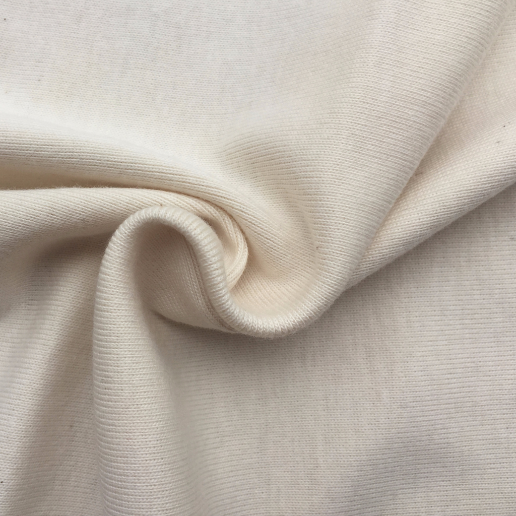 [OCCGE-K8003-EC] RIB JERSEY 1X1  (1.60m / 260gsm)_Organic Turkey_ECRU