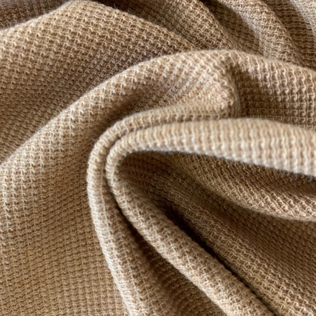 [RBR-K3500-BRg] PUNTO CUADRITO  (1,45m / 190gm2)_OCCRegenerative® Brazil_MARRÓN 