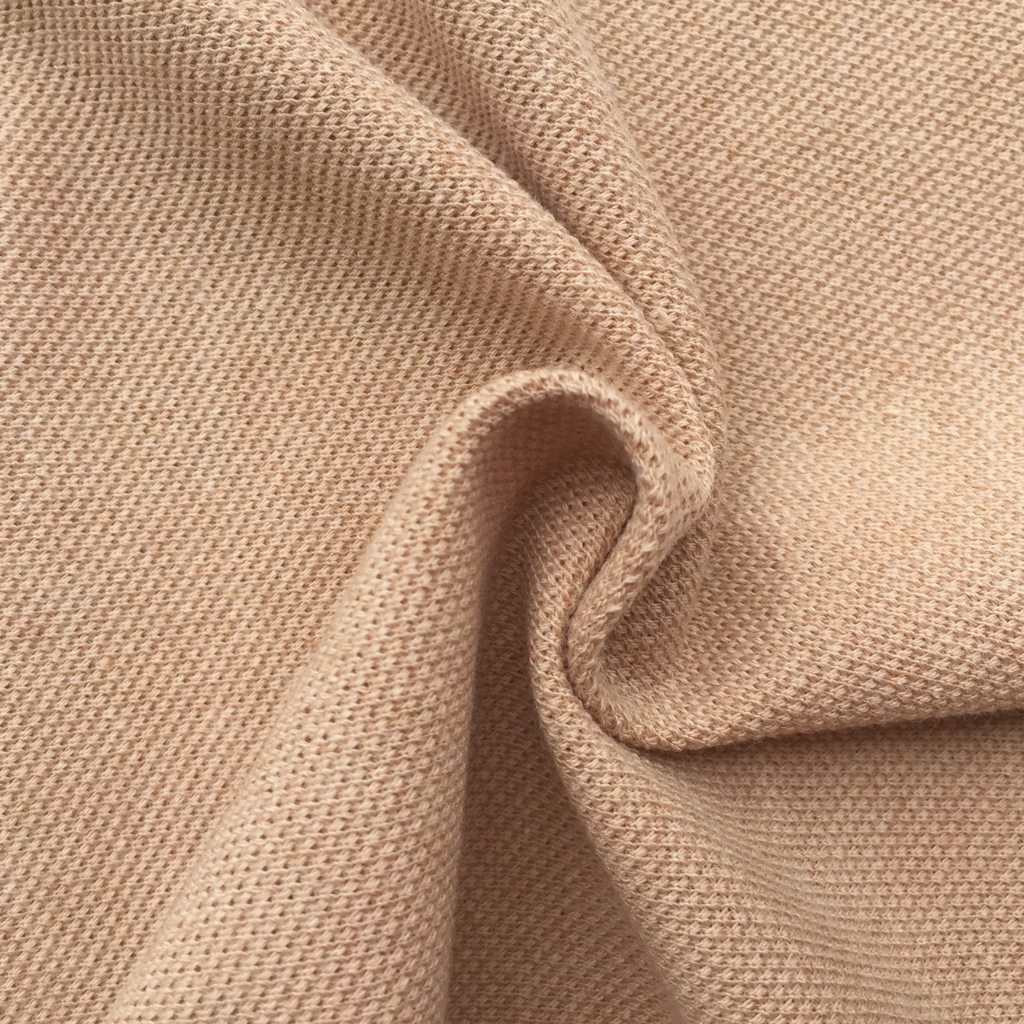 [RBR-K3000-BRg] PIQUE  (2.00m / 185gsm)_OCCRegenerative® Brazil_BROWN