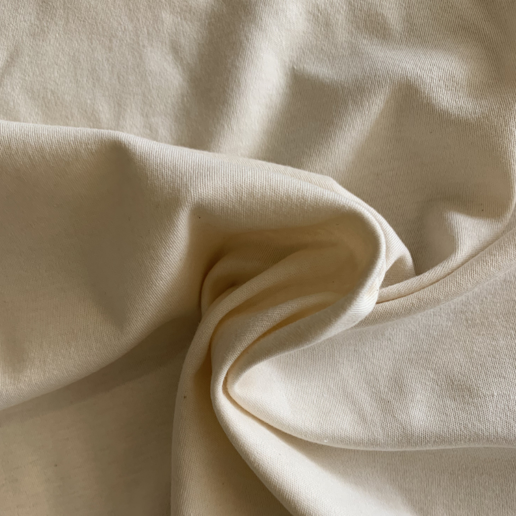 [OCCGE-K0002-EC] INTERLOCK 50/1 (1.40m / 190gsm)_Organic Turkey_ECRU
