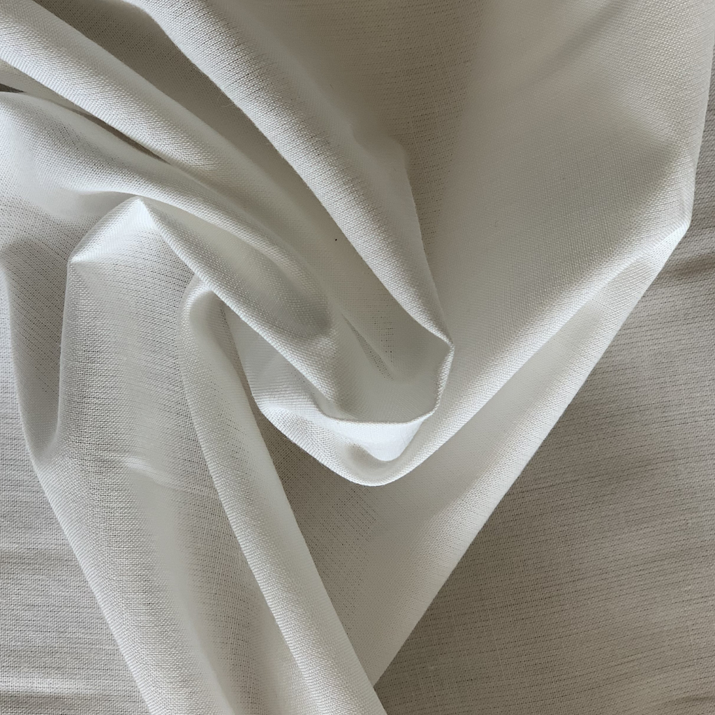 [OCCGE-W5000-EW] PERCAL  (1.45m / 130gsm)_Organic Turkey_ECO WHITE