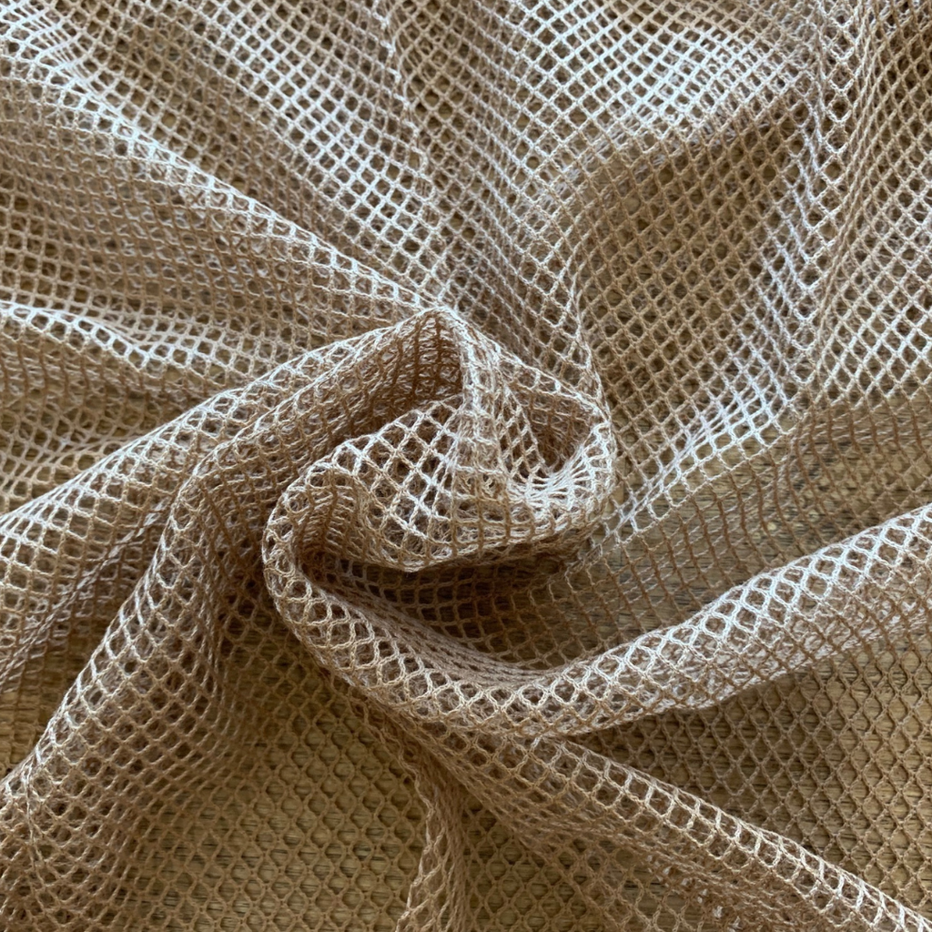 [RBR-K5555-BRg] NET  (1.50m / 105gsm)_OCCRegenerative® Brazil_BROWN