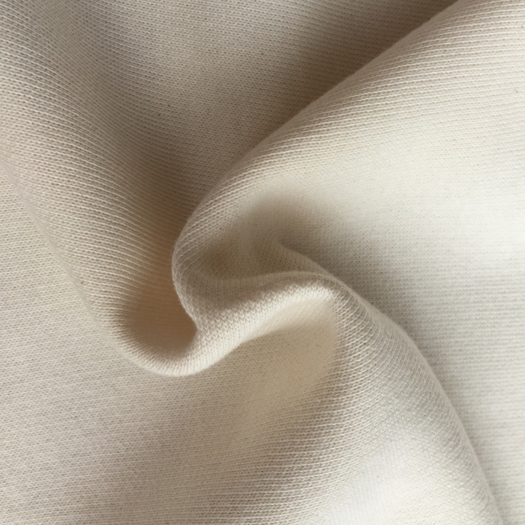 [OCCGE-K5000-EC] BRUSHED FLEECE  (2.10m / 315gsm)_Organic Turkey_ECRU